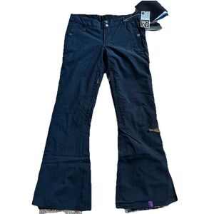 Roxy Torah PT Slub Snowboard Ski Eclipse Pants Sm Flannel Lined Outdoor Gorpcore